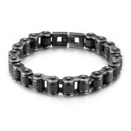Bracelet Chaîne De Vélo En Titane Pour Homme