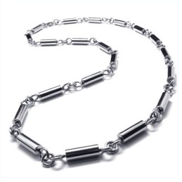 Collier Cylindrique En Titane De 19,7 Pouces
