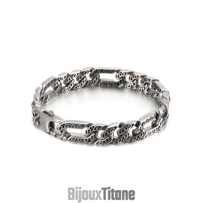 Bracelet Homme En Titane Ancient Chic Bracelet Homme En Titane Ancient Chic
