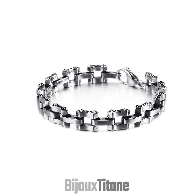 Bracelet Homme En Titane Ancient Chic Bracelet Homme En Titane Ancient Chic