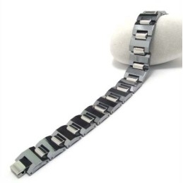 Bracelet Épais En Carbure De Tungstène Pour Homme, 16 Mm De Large