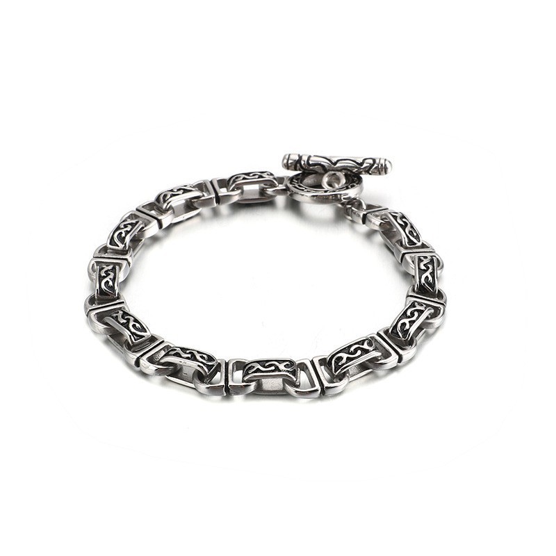 Bracelet Homme En Titane Ancient Chic
