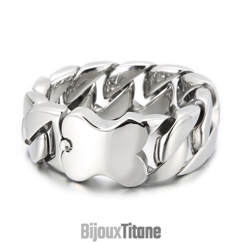 Nouveau Bracelet Cubain Pour Homme Avec Insert En Os Poli Nouveau Bracelet Cubain Pour Homme Avec Insert En Os Poli