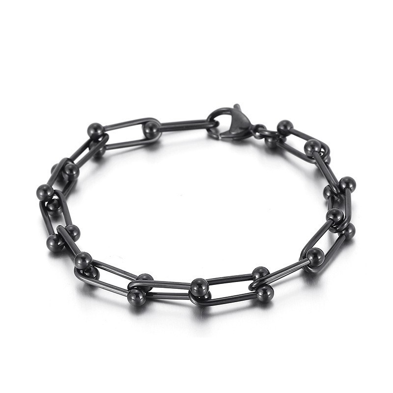 Bracelet À Boucle En Forme De Fer À Cheval En Titane Pour Homme Et Femme Bracelet À Boucle En Forme De U Bracelet À Boucle En Forme De Fer À Cheval En Titane Pour Homme Et Femme Bracelet À Boucle En Forme De U