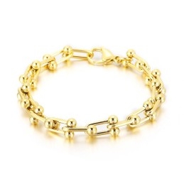 Bracelet À Boucle En Forme De Fer À Cheval En Titane Pour Homme Et Femme Bracelet À Boucle En Forme De U