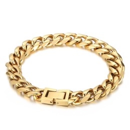 Bracelet En Titane Fait Main Pour Homme