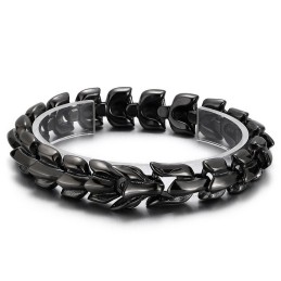 Bracelet En Titane Plaqué Sous Vide Multicolore Pour Homme