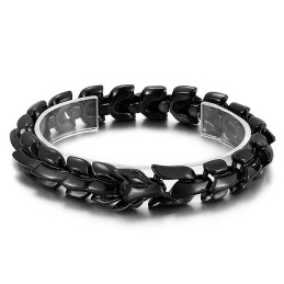 Bracelet En Titane Plaqué Sous Vide Multicolore Pour Homme