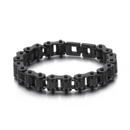 Bracelet En Titane Pour Homme, Style Rock & Roll Et Hip-Hop