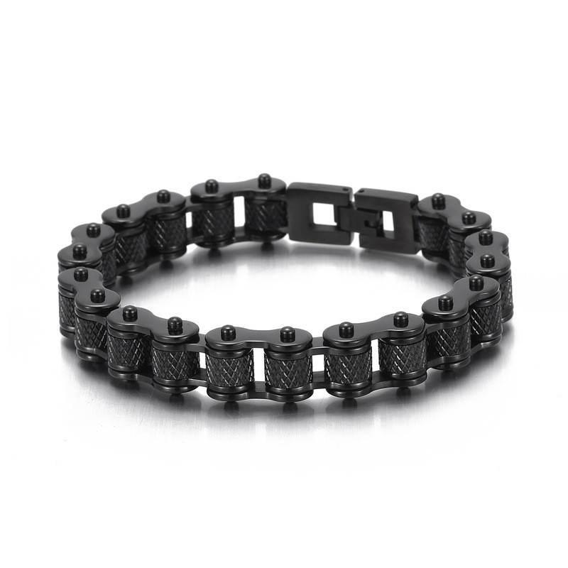Bracelet En Titane Pour Homme, Style Rock & Roll Et Hip-Hop Bracelet En Titane Pour Homme, Style Rock & Roll Et Hip-Hop