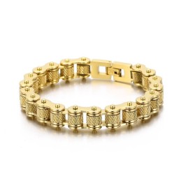 Bracelet En Titane Pour Homme Style Rock Et Hip-Hop