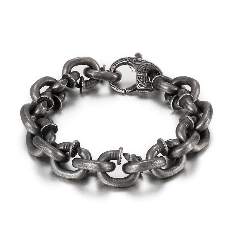 Bracelet Vintage En Titane Pour Homme Bracelet Vintage En Titane Pour Homme