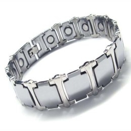 Bracelet Épais En Carbure De Tungstène Pour Homme, 16 Mm De Large