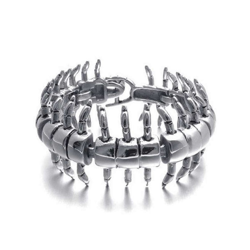 Bracelet Pour Homme En Titane Zoo Centipede Bracelet Pour Homme En Titane Zoo Centipede
