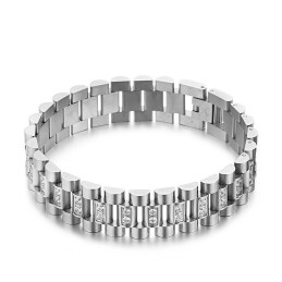 Bracelet Pour Homme Avec Diamants Assortis