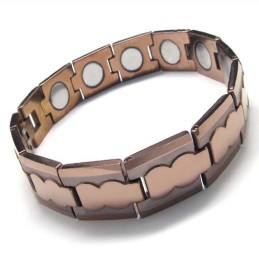 Bracelet Épais En Carbure De Tungstène Pour Homme, 13 Mm De Large, Marron