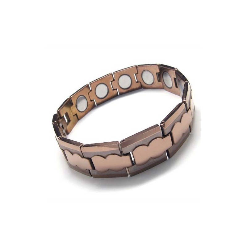 Bracelet Épais En Carbure De Tungstène Pour Homme, 13 Mm De Large, Marron Bracelet Épais En Carbure De Tungstène Pour Homme, 13 Mm De Large, Marron