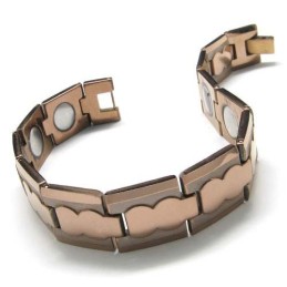 Bracelet Épais En Carbure De Tungstène Pour Homme, 13 Mm De Large, Marron