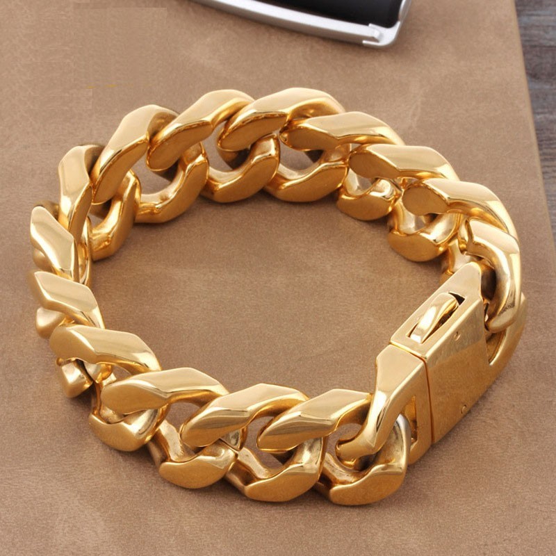 Bracelet En Titane Pour Homme, Style Géométrique, À Section Épaisse Bracelet En Titane Pour Homme, Style Géométrique, À Section Épaisse