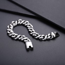 Bracelet En Titane Poli Et Chic Pour Homme