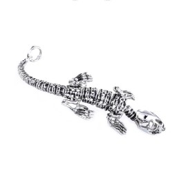 Bracelet En Titane Pour Homme, Style Rétro, Exagéré, Cool Et Chic, Motif Dinosaure