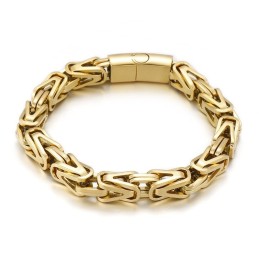 Bracelet En Titane En Forme De V Style Hip-Hop Pour Homme