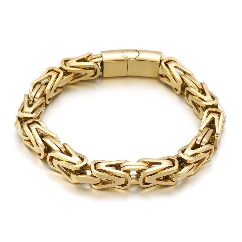 Bracelet En Titane En Forme De V Style Hip-Hop Pour Homme Bracelet En Titane En Forme De V Style Hip-Hop Pour Homme