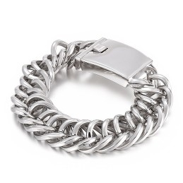 Bracelet Simple Et Cool En Titane Pour Homme