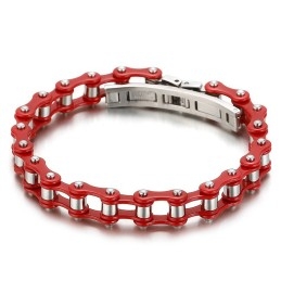 Bracelet De Cyclisme En Titane Multicolore Tendance Pour Homme