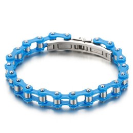 Bracelet De Cyclisme En Titane Multicolore Tendance Pour Homme