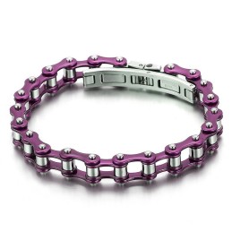 Bracelet De Cyclisme En Titane Multicolore Tendance Pour Homme