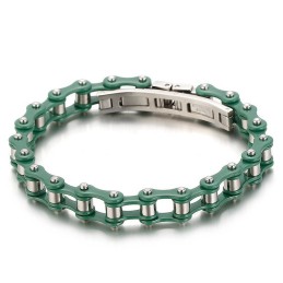Bracelet De Cyclisme En Titane Multicolore Tendance Pour Homme