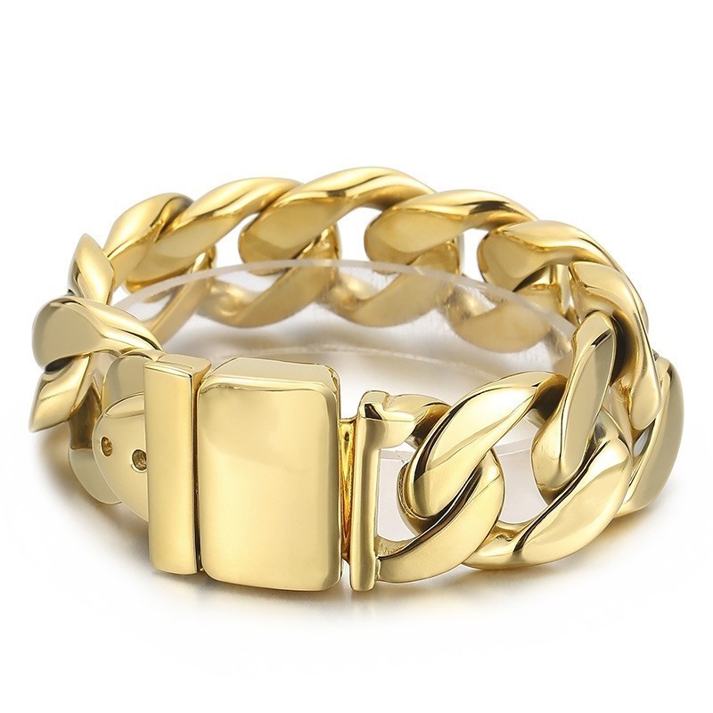 Bracelet Homme Tendance En Titane Noir Bracelet Homme Tendance En Titane Noir