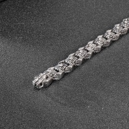 Bracelet En Titane Pour Homme, Style Rétro, Pop, Cool, Rock, Hip-Hop