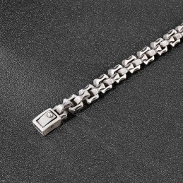 Bracelets Rétro Populaires En Titane Pour Hommes Avec Accessoires