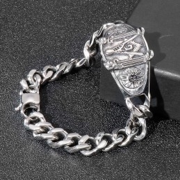 Bracelet En Titane Tendance Pour Homme