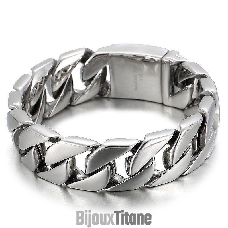 Bracelet En Titane Tendance Pour Homme