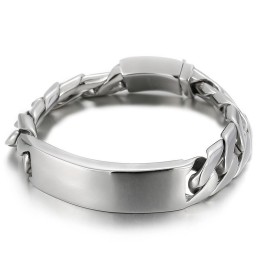Bracelet Hip Hop Tendance Pour Homme, Bijoux En Titane