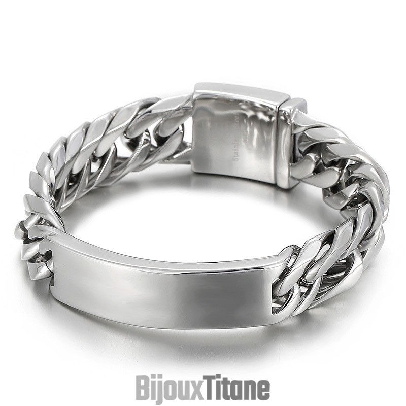 Bracelet Hip Hop Tendance Pour Homme, Bijoux En Titane Bracelet Hip Hop Tendance Pour Homme, Bijoux En Titane