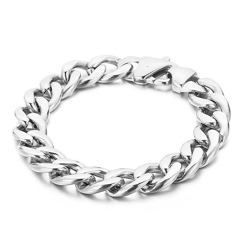 Bracelet Plat Double Face En Titane Plaqué Or 18 Carats Pour Homme Bracelet Plat Double Face En Titane Plaqué Or 18 Carats Pour Homme