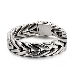 Bracelets En Titane Avec Fermoir À Fleur Cool
