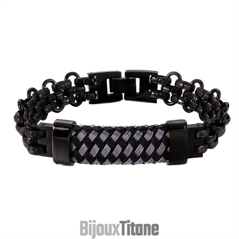 Bracelet Vintage En Titane Pour Homme, Bracelet À Signe Courbé Bracelet Vintage En Titane Pour Homme, Bracelet À Signe Courbé