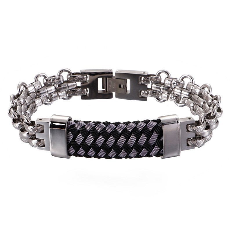 Bracelet Incurvé En Titane Vintage Populaire Pour Homme Bracelet Incurvé En Titane Vintage Populaire Pour Homme