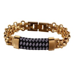 Bracelets Vintage Populaires En Titane Pour Hommes, Bracelet Courbé