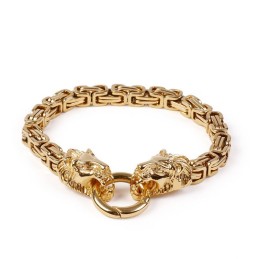 Bracelet Homme Cross Border En Chaîne Impériale Avec Lion