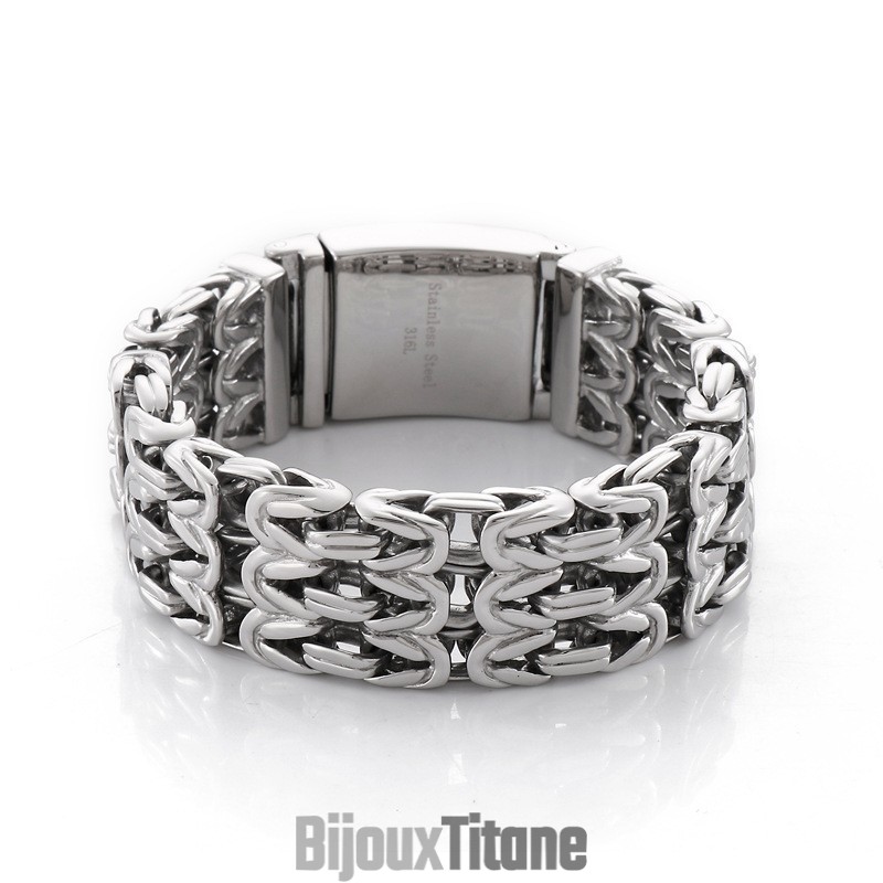 Bracelet En Titane Creux En Forme De V Pour Homme Bracelet En Titane Creux En Forme De V Pour Homme