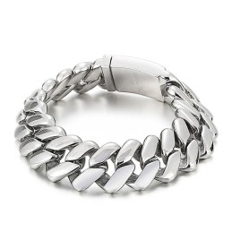 Bracelet En Titane En Forme De Diamant Chic Wind