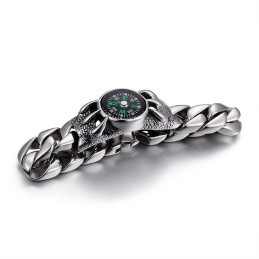 Bracelet D'Extérieur Rétro Pour Homme Avec Boussole