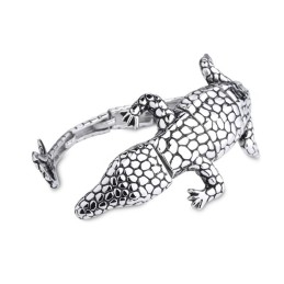 Nouveau Bracelet En Titane Pour Homme Motif Lézard Animal