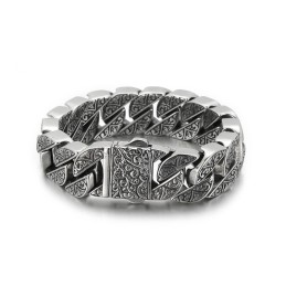 Bracelet En Titane Moulé Pour Homme